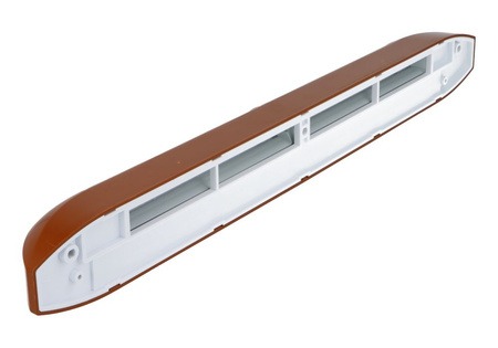 ISOLA HY 3F, nawiewnik okienny higrosterowany, akustyczny, złoty dąb