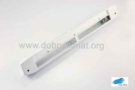 AERA HY/AIRA HY, nawiewnik okienny higrosterowany, biały