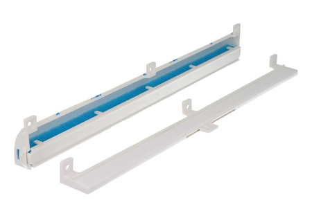 AIR BOX ECO nawiewnik okienny antysmogowy do samodzielnego montażu - brąz dwustronnie