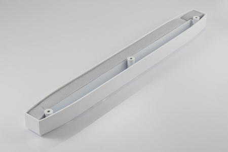 Komora tłumiąca RA2 do nawiewnika ISOLA 22, 30, 45, jasny szary