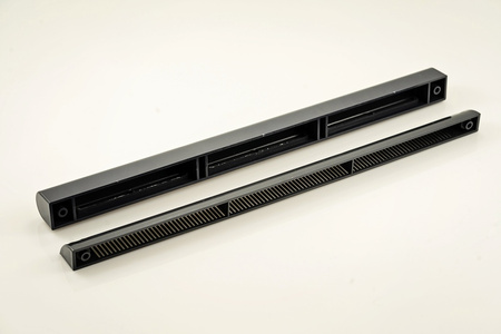 VT501, nawiewnik okienny z manualną regulacja, antracyt RAL7016 dwustronnie