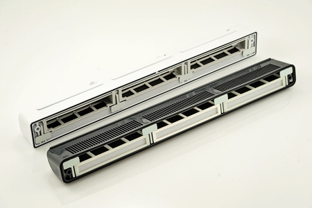 Nawiewnik automatyczny, z manualną regulacją i czerpnią akustyczną, typ VT301