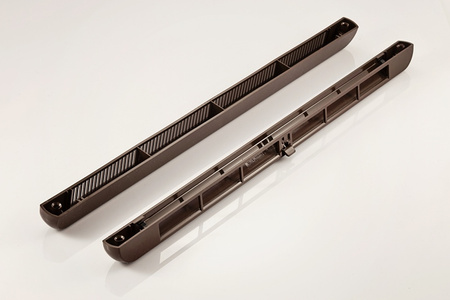 VENT, typ F1250, nawiewnik okienny, brąz (RAL8019)