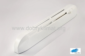 Automatyczny nawiewnik ciśnieniowy, akustyczny ISOLA 2.45 z komorą tłumiącą RA i czerpnią akustyczną CFA