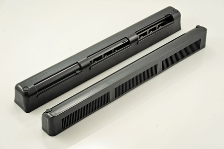 Nawiewnik z manualną regulacją i czerpnią akustyczną, typ VT401, antracyt