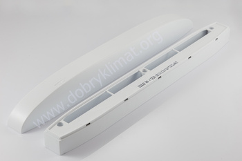 Automatyczny nawiewnik ciśnieniowy, akustyczny ISOLA 2.45 z komorą tłumiącą RA