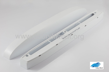 Automatyczny nawiewnik ciśnieniowy, akustyczny ISOLA 2.30 z komorą tłumiącą RA, brąz (RAL8019)