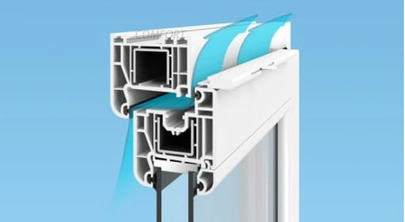 AIR BOX COMFORT nawiewnik okienny do samodzielnego montażu - antracyt RAL7016