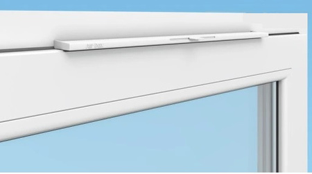 AIR BOX ECO nawiewnik okienny antysmogowy do samodzielnego montażu - biały dwustronnie