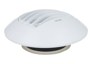 Kratka wentylacyjna ciśnieniowa ALIZE AUTO z króćcem montażowym 125 mm