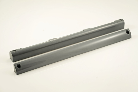 VT501, nawiewnik okienny z manualną regulacja, szary RAL8012 dwustronnie