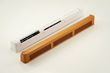 Nawiewnik automatyczny, z manualną regulacją i czerpnią akustyczną, typ VT301