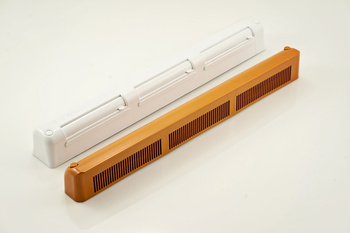 Nawiewnik automatyczny, z manualną regulacją i czerpnią akustyczną, typ VT301